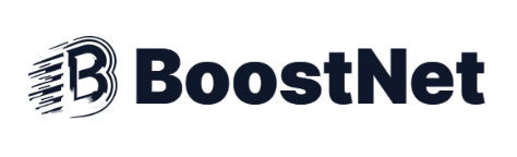 BoostNet 全球网络加速器官方标志（白天模式）